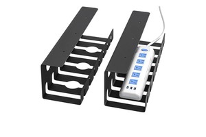 Flexible Powder Coated Metal Perforated Cable Management Tray with Connection for Living Room