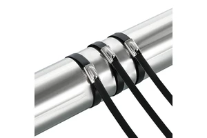 Manufacturer Direct Sales DEYI Brand High Quality Self-Locking 201/304/316 Stainless Steel Cable Ties High-Temperature DY-ZD