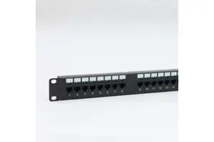 1U 19inch UTP LED Network Patch Panel