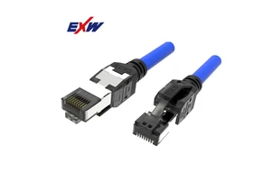 EXW High Quality UL/ETL/DELTA Certified 24AWG 4 Pairs 40G Cat8 Patch Cord