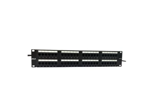 Factory Price 48 Port UTP Cat6 STP Management Patch Panel Wholesale Available Telecommunications Product