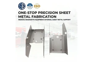 Custom Galvanized Precision Sheet Metal Internal Brackets For Small Medical Testing Instruments Precision Sheet Metal Parts