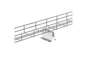 Yellow Wire Mesh Steel Cable Tray 100 Width for Data Center Cable Wiring