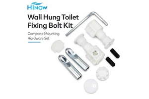 Wall Hung Toilet Fixing Bolt Kit Complete Mounting Hardware Set For Wall Mounted Toilet Installation