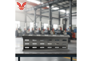 HUAPENG Slotted Cable Tray Carbon Steel Cable Tray Fireproof Treatment Ventilation Corrosion Resistance Cable Tray