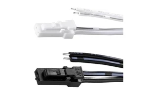 JST 12V 24V Dupont 2.54mm Male Plug Quick Connector Cable IP67 Rated Tin Plated Copper For LED Display Cabinet Furniture Motion