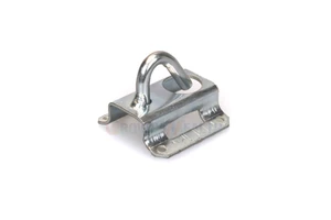 FTTH Fiber Pole Mounting Support Bracket Galvanized Steel Hole Hook Hoop Fastening Retractor