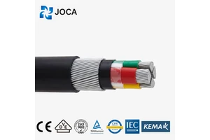 NYY N2XCY Copper Power Cable 3x50 3x70 3x95 1x400 0.6/1kV XLPE Insulated Underground Distribution Cable From JOCA