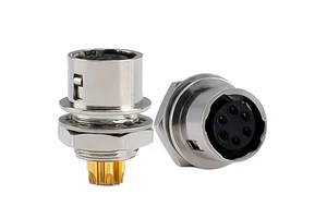 OEM Factory Supply RoHS High Voltage Connectors ZH Male Type Plug Coaxial Cable Connector DIN/LC/HN Female/N Female Adapter