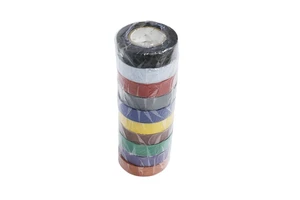 Professional Manufacturer Direct Sale Heat-Resistant Acrylic Adhesive PVC Electric Insulating Tape 150mic Thickness 19mm Masking