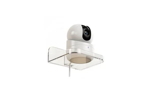 Monitor Mounting Bracket with Adhesive, Wall-mounted, Non-drilling Storage Rack, Camera Cradle Bracket, Indoor