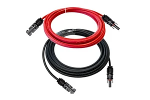 1500V MC4 Solar Connector Male Female IP68 Waterproof PV Connector for 2.5mm 4mm 6mm Solar Panel Cable Connection