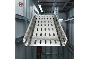 Corrosion-Resistant 200x100mm Perforated Cable Tray for Industrial Infrastructure