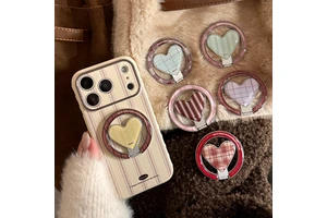 OEM New Anti-Fall Magnetic Phone Holder Wireless Charging Dustproof Portable for for Compatible Flexible Design Girl Style