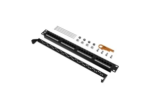 Factory Price Network Cabling System 24ports 48 Ports Cat5e Cat6 Patch Panel