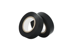 Black PVC Insulating Tape 19mm*10m Roll for High Voltage Applications with Customizable Logo