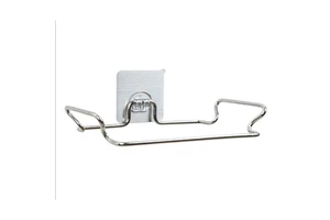 Multifunction Kitchen Hanging Trash Rack Trash Bag Bracket Self Adhesive Garbage Bag Holder