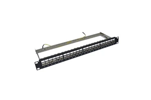 16 Port 24 48 Port Cat5e Cat 6 Cat6a Cat7 Cat6 UTP Patch Panel Rack Stp 24 Port Patch Panel