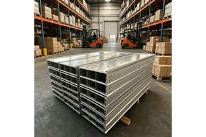 Customizable Hot-Dip Galvanized Fireproof Cable Tray for Safe & Organized Cable Routing