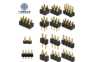 High Quality Precise 2 3 4 5 6 7 8 9 10 12 14 16 18 20 Pin Dual Row Modular Contact Spring SMT SMD Pogo Pin Connector