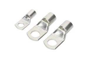 Marine Grade Tined Copper Wire Lugs Battery Cable Ends Heavy Duty Cable Lugs Bare Eyelets Tubular Ring Terminals Cable Lug