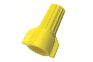 Yellow Double Wing Cable Connector Tool-Less Splicing Twist Grip Fast Connector for Power Application