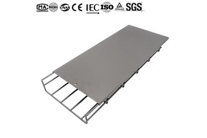 Open Type Wire Mesh Cable Tray Galvanized & SS304 Cable Tray for Industrial & Construction Use for Cable Laying