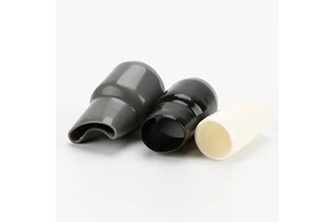 High Quality PVC Vinyl Tube End Caps Rubber Soft Terminal End Sleeve for Cable Lug