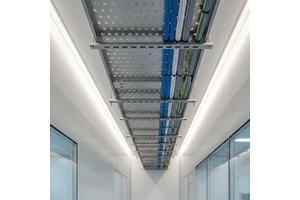HUAPENG Slotted Cable Tray 304 Stainless Steel High-Rise Cable Tray Heat Dissipation Perforated Cable Tray