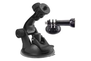 Walkie - Talkie Vehicle Mount, Bend - Adjustable Walkie - Talkie Bracket, Suction Cup with Adhesive at the Bottom