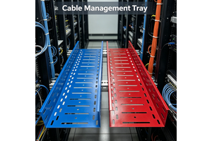 Cost Effective Perforated Cable Tray For Industrial Factory Office Building Wiring Custom Color Size Factory Direct
