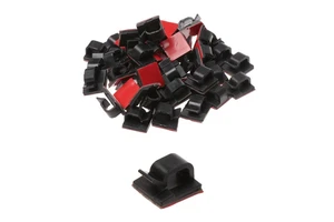 Self Adhesive Cable Clips Adjustable Wire Clamps Cable Management Organizer Clips Holders Hooks for Decoration Office
