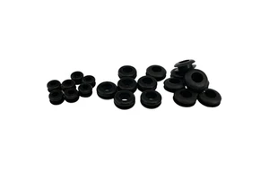 Available in Multiple Specifications, Silicone Rubber Clamp-O Ring Hole Plug End Cap Stopper Wire and Cable Wiring protection