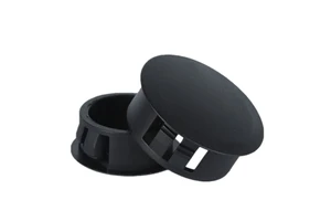 Hole Plug Snap Mount Quick Install Easy Install Panel Cover Screw Cover Flat Cap Pipe End Tube Insert Waterproof Seal Plug