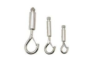 Suspension Cable Gripper Grip Wire Steel Wire Rope Clip Adjustable Cable Gripper for Ceiling Mounting Cable Gripper
