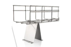 Manufacturer Open Mesh Fireproof and Heat-dissipating Network Cabling Cable Tray for Computer Room Steel Cable Trays