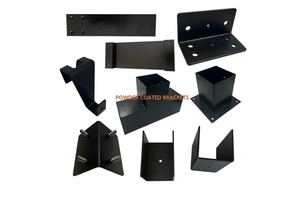 Custom Powder Coated Stainless Steel Angle Bracket L& U Type Wood Furniture Wall Mount Sheet Metal Fabrication