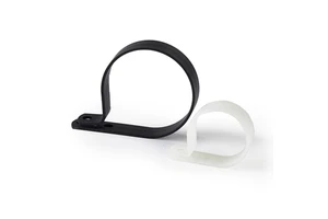 Essentra P-Style Cable clips Organizers UL94 V-2 UL94 V-0 Nylon 6/6 Natural/black N-20B To N-32B Adjustable Nylon Cable Clamp