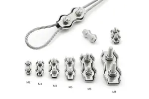 Cable Clamp Stainless Steel 304/316 Duplex Wire Rope Clips