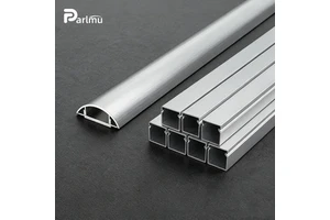 Metal/Aluminum Alloy Cable Duct - Heavy Duty With Cover Wire Raceway - For Industrial Office Wire Management
