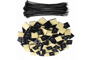 Adhesive Cable Tie Mount Base Holders