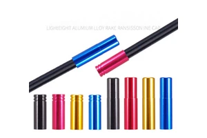 Colorful Aluminum Alloy Bicycle Brake & Shifter Cable End Caps