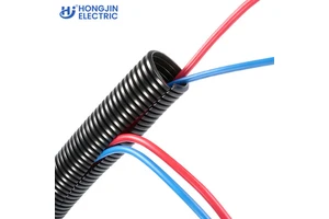 Split Flexible Conduit Custom Colors AD15.8-AD25 PA Nylon Corrugated Tube Waterproof Fireproof IP68 Rated CE Certified