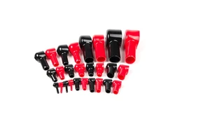 Soft PVC Battery Terminal Insulated Covers Cable Lug End Cap Battery Terminal Cover Boots