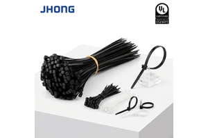 4.8mm Width Standard Nylon Cable Ties 50LBS Industrial Grade Plastic Zip Ties Factory Direct Supply