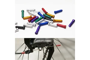 Aluminum Alloy Colorful Bicycle Brake Wire Core Cap for Protecting Shift Brake Cables Bicycle Spare Parts