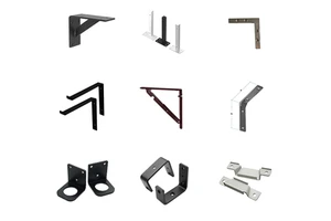 Custom Metal Bracket Sheet Metal Fabrication Laser Cutting Bending Welding Service Steel Support Bracket OEM ODM Drawing Accepte