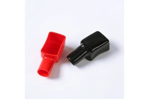 FL18-33-43 Shaped PVC Cable End Caps 2-Piece Protective Battery Terminal Cover Sleeve