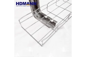 Stainless Steel 304 Wire Mesh Cable Tray Basket Type Cable Tray