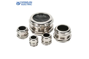 Factory Wholesale Price Durable PG-Type Straight Head Electrical Wire Gland IP68 Nickel Plated Brass Cable Connector